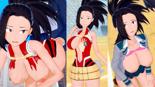 [Hentai Game Koikatsu! ]Have sex with Big tits My Hero Academia Momo Yaoyorozu.3DCG Erotic Anime