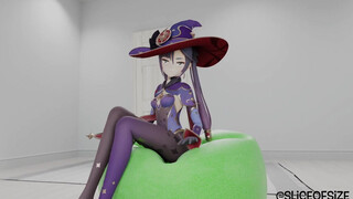 Mona's Short Growth [Giantess Growth]