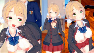 [Hentai Game Koikatsu! ]Have sex with Big tits Vtuber Shigure Ui.3DCG Erotic Anime Video.