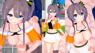 [Hentai Game Koikatsu! ]Have sex with Big tits Vtuber Natsuiro Matsuri.3DCG Erotic Anime Video.