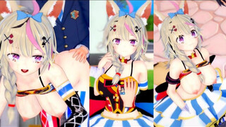 [Hentai Game Koikatsu! ]Have sex with Big tits Vtuber Omaru Polka.3DCG Erotic Anime Video.