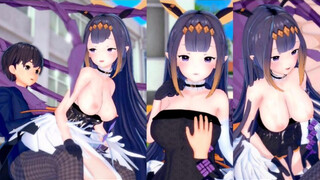 [Hentai Game Koikatsu! ]Have sex with Big tits Vtuber Ninomae Ina'nis.3DCG Erotic Anime Video.
