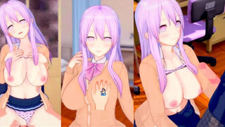 [Hentai Game Koikatsu! ]Have sex with Touhou Big tits Hata no Kokoro. 3DCG Erotic Anime Video.