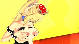 Bowsette hentai 3D Koikatsu