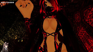 Demon Catches You Masturbating In Church