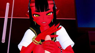 Meru the Succubus wants her SEXY BODY FUCKED Hentai POV