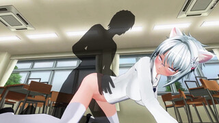 3D HENTAI Teacher fucks a teen in the ass