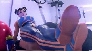 Chun Li's Workout (Part 1) by SPLuckytama - voice by CinderDryadVA