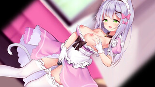 Hentai Uncensored / Beauty was seen masturbating a beautiful pussy / hentai, anime