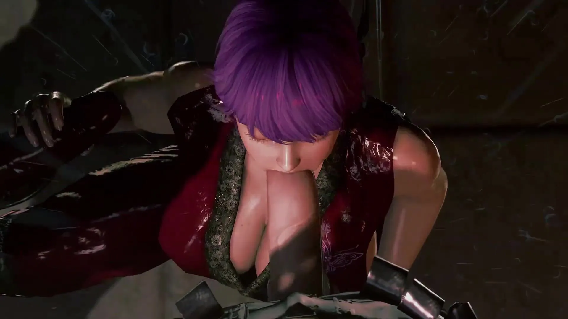 A peek into Ayane's private moment