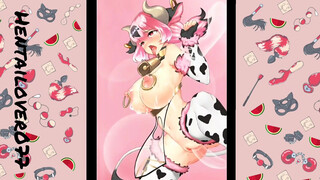 Gorgeous girl with huge tits