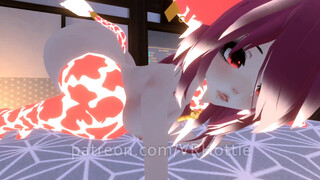 Hot Horny Cow Girl Wakes You Up AT Spa Red Head Sauna Face Sit Belly Piercing POV Lap Dance