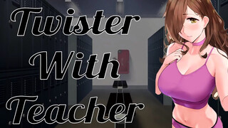 Twister with GYM TEACHER!!1!