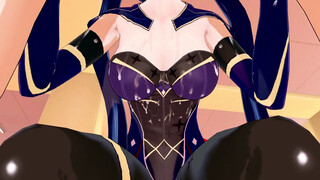 Mona Genshin Impact 3D HENTAI 2/8