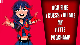 Ugh Fine I Guess You Are My Little PogChamp but its lewd [MEME ASMR]