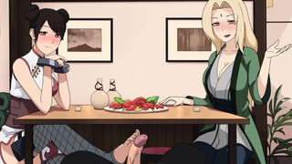 Naruto - Kunoichi Trainer - Part 7 - TenTen And Tsunade Footjob By LoveSkySanX