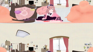 [VR 360 4K] Lulu Suzuhara Nijisanji Vtuber Handjob and doggy style