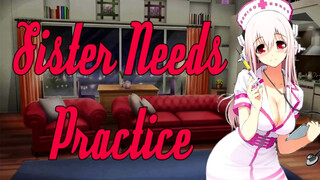 Medical student step sister practices on you