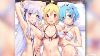 Rezero Emilia Hentai Porn Best Compilation Fuck