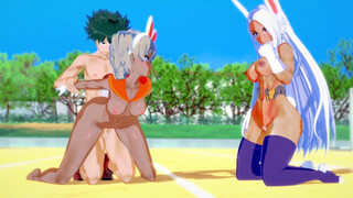 THREESOME with Mirko and Bea (3D Hentai)