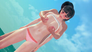 Fuck with suguha kissing and doggy