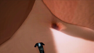 HS Climb on the giantess body POV