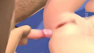 3D hentai hoe gets ass fucked