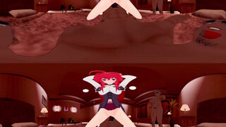 VR 360 Video Rias Gremory Academy DxD Cowgirl