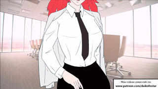 Spanish JOI para sumisos. Mis esclavo de oficina. (Ballbusting, spank, azotes).