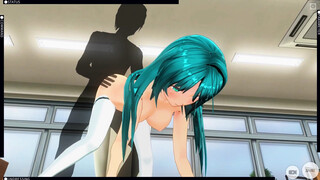 3D HENTAI teen gets fucked in the ass for the first time