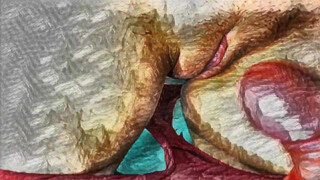 XXX CARTOON. Helping Hand of the House Maid. Cumming on her Big Clit and her Red Panties.