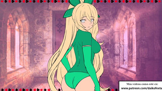 Spanish audio JOI with a witch. Rol + aventura para masturbarse.