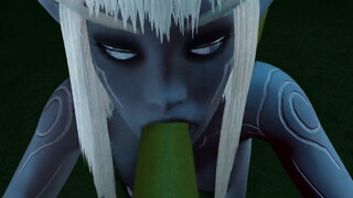 Elf is having a Threesome with Two Orcs