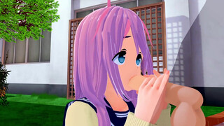 Nadeshiko Kagamihara Yuru Camp 3D HENTAI333