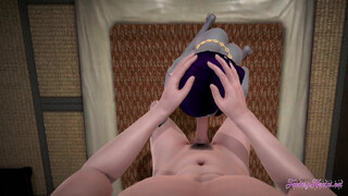 Teen Titans Hentai - POV Raven is a horny bitch