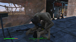 Brothel with glass windows. The Work of Prostitutes in Fallout 4 - Porno game, lesbian strapon