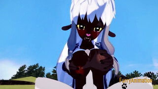 Pokemon Hentai - POV Wooloo boobjob11