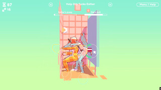 Odymos [Furry Hentai game] Ep.4 bisexual threesome with a gloryhole