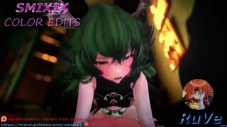 Ferry ride - Cowgirl Creampie mmd 3d Hentai Dark Green Color Edit Smixix