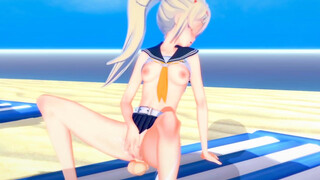 3D Hentai - Ayanami Kai - (Azur Lane / Koikatsu)