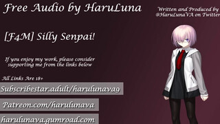 18+ FGO Audio - Silly Senpai! ft Mashu