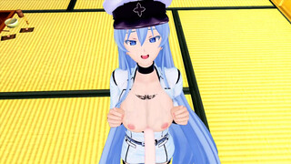AKAME GA! ESDEATH 3D HENTAI ANIMATION888