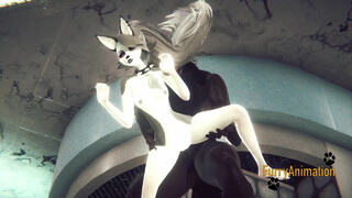 Furry Hentai - Beast Hard Sex with Wolf YIFF