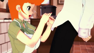 Dexter's Mom BlowJob: Dexter's laboratory