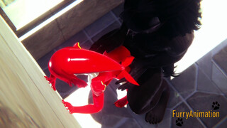 Zelda Hentai - Mipha is fucked by a beast