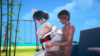 3d hentai girl gets cum several times