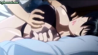 Hot anime lady with big tits