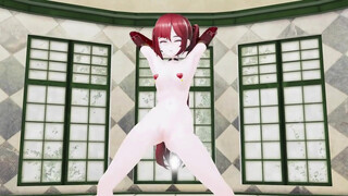 Ganimata GhostDance Mona - Nude 3d Red Hair Color Edit Smixix