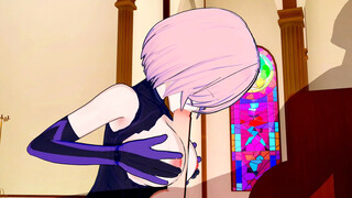 Fate/Grand Order - Mash Kyrielight Titty Fuck Hentai