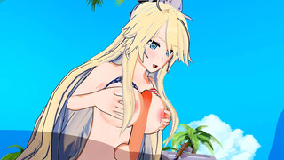 Kantai Collection - Iowa 3D Hentai